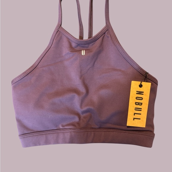 NOBULL Purple Sports Bra - Picture 1 of 2